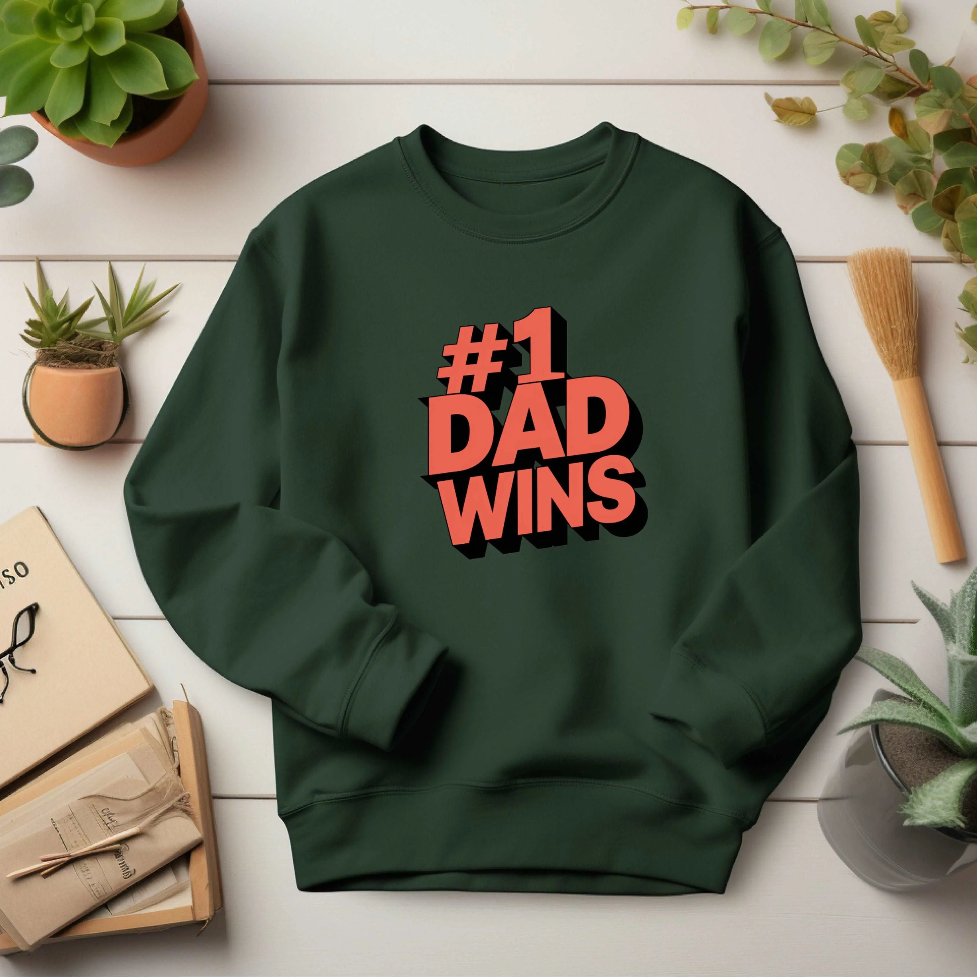 #1 Dad Sweatshirt