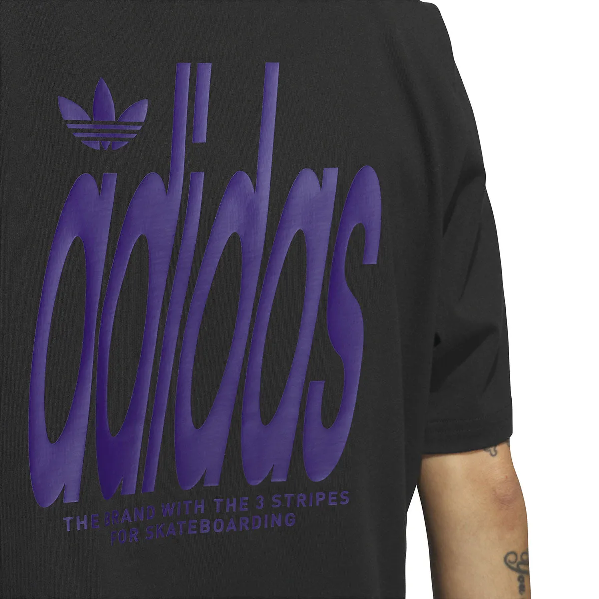 Adidas - 4.0 Stretched Tee Black/Purple