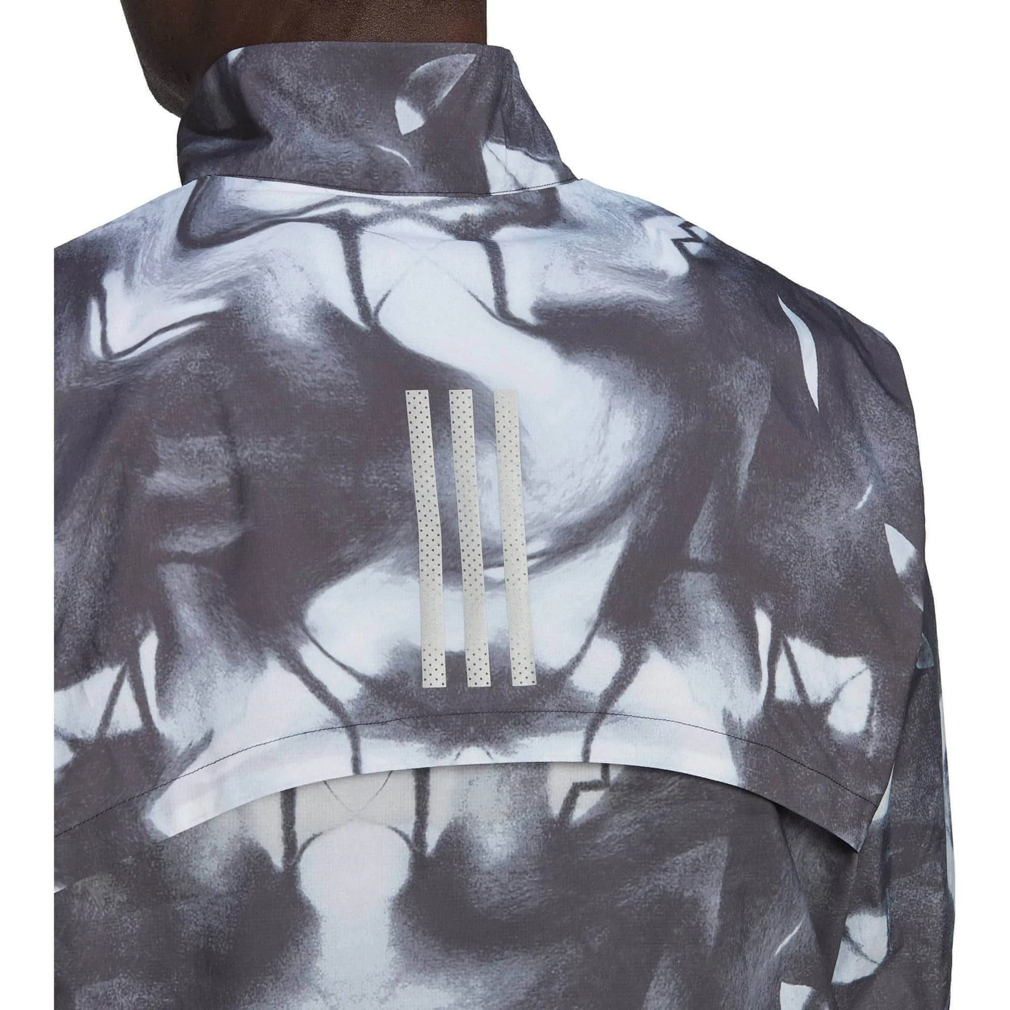 adidas Marathon Translucent Mens Running Jacket - White