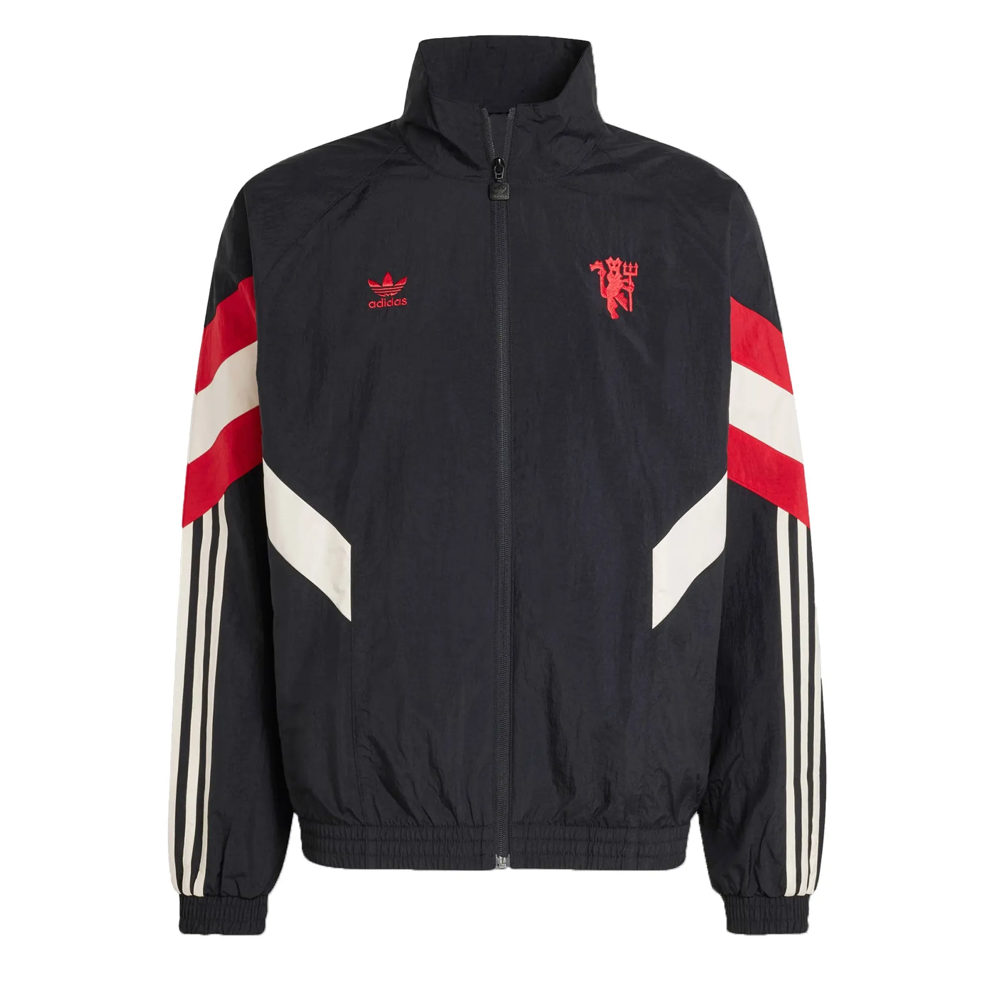 adidas Men's Manchester United 2024/25 Originals Track Top Black/Red