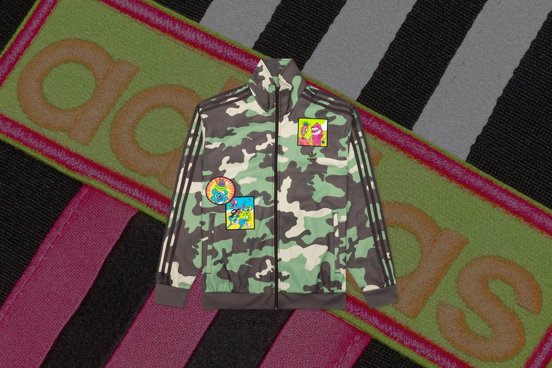 Adidas Originals x Jeremy Scott Track Top - Multi Color