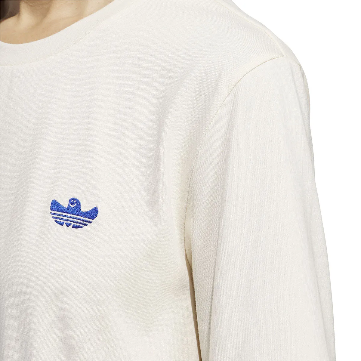 Adidas - Shmoofoil Featherweight Tee Worn White/Royal Blue