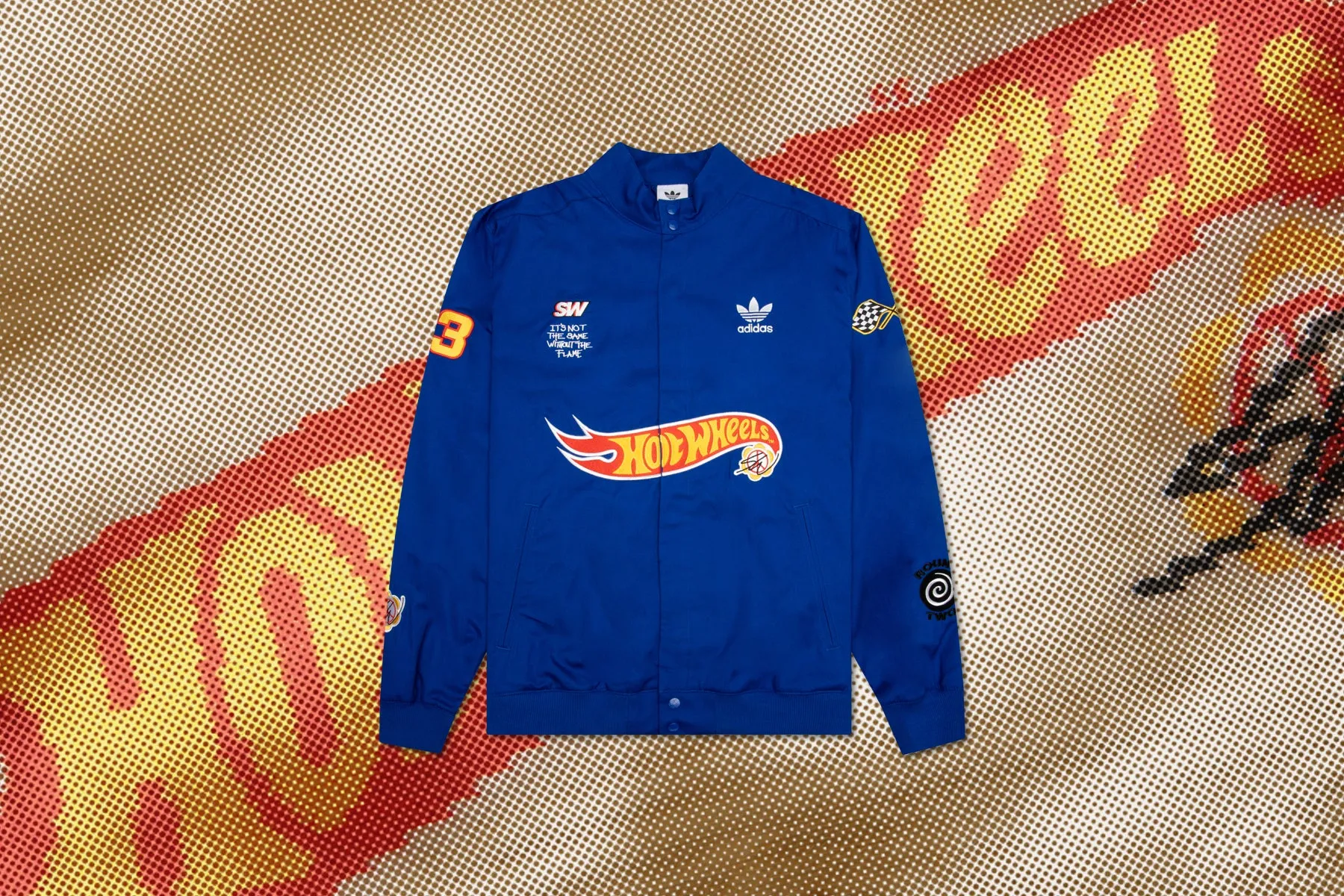 Adidas x Sean Wotherspoon x Hot Wheels Jacket - Blue