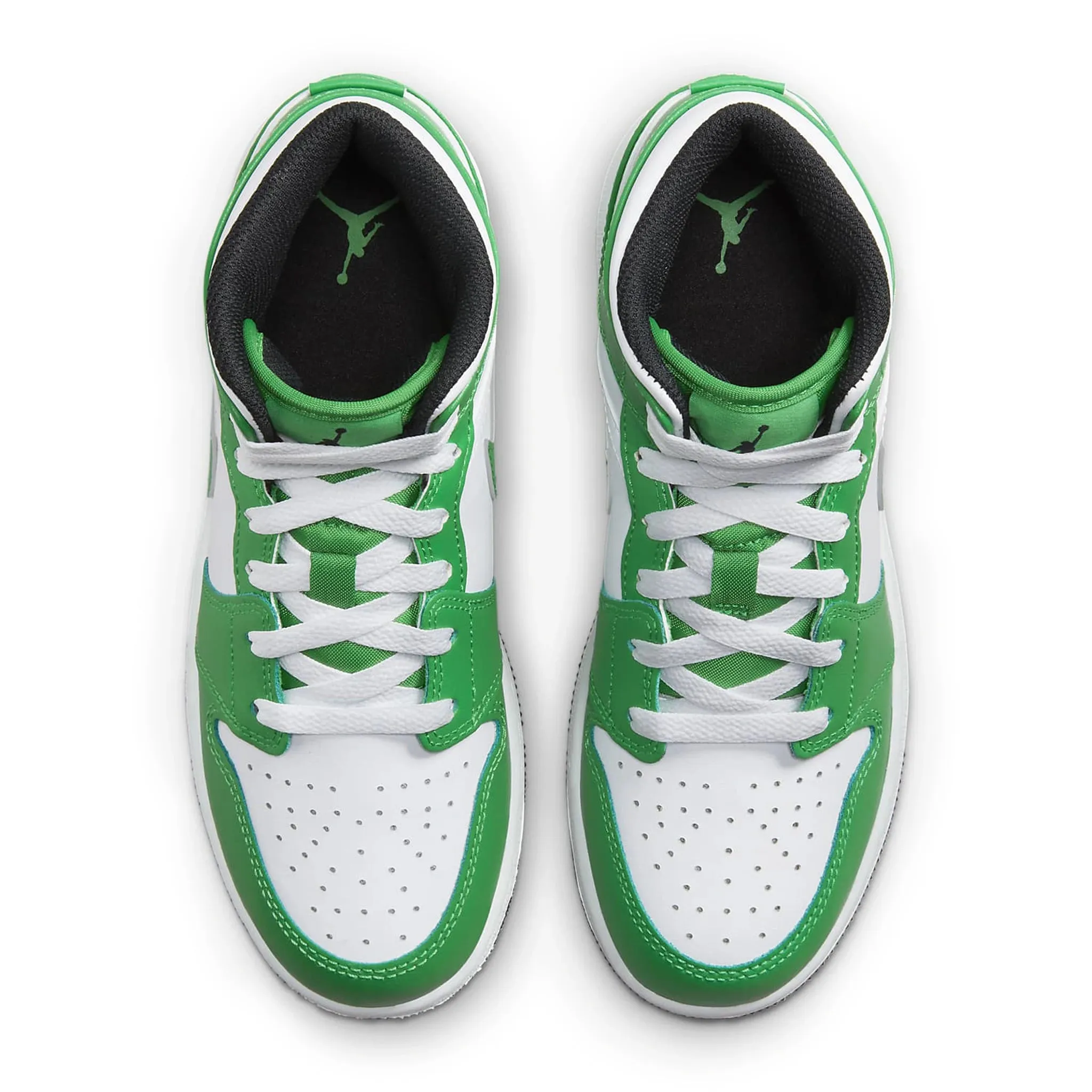 Air Jordan 1 Mid Lucky Green (GS)