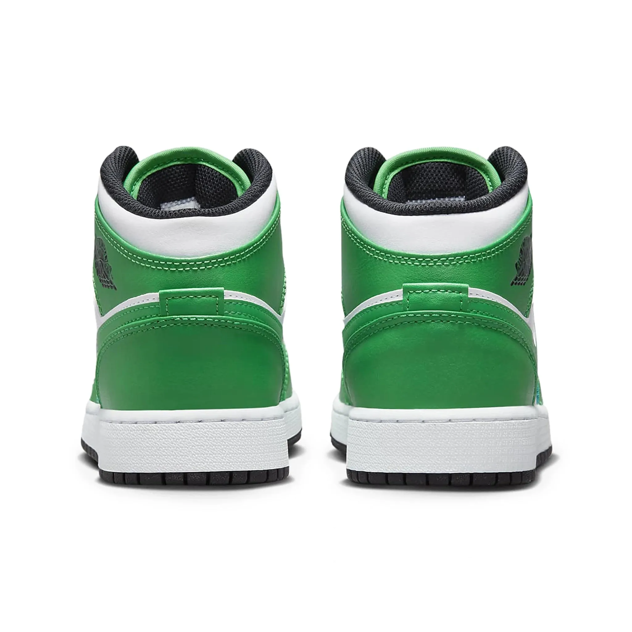 Air Jordan 1 Mid Lucky Green (GS)