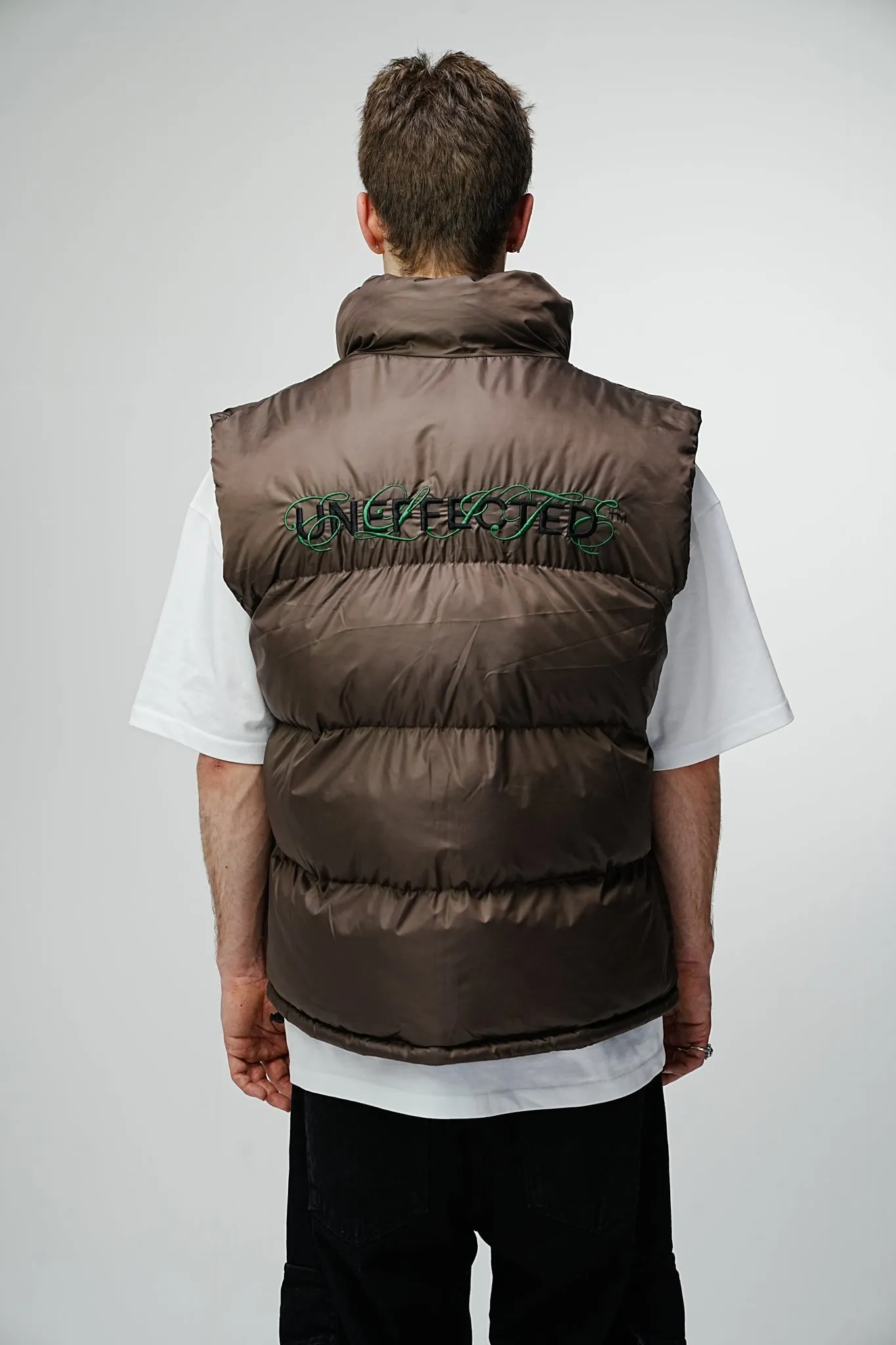 Airdrop Elite Puffer Vest - Coffee Brown