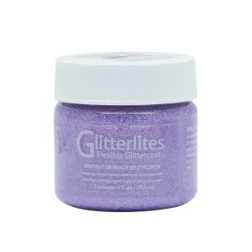 Angelus Glitter Leather Paint - Lavender Lace 138