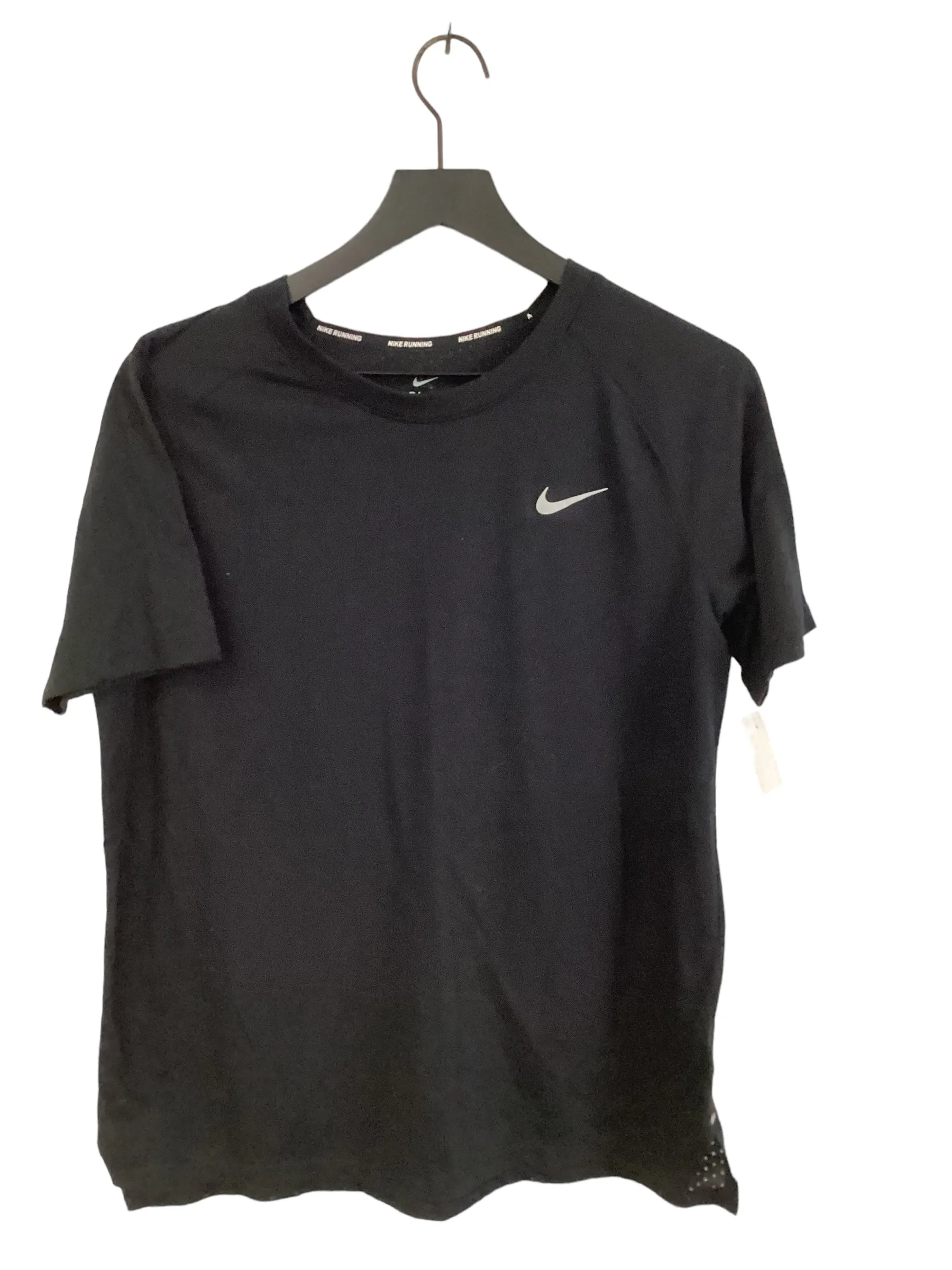 Athletic Top Short Sleeve By Nike Apparel  Size: L