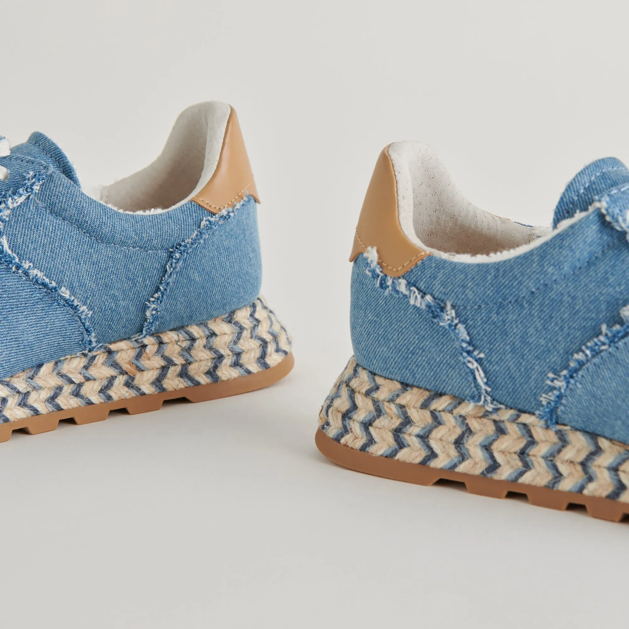 AYITA FRAY SNEAKERS BLUE DENIM - re:vita