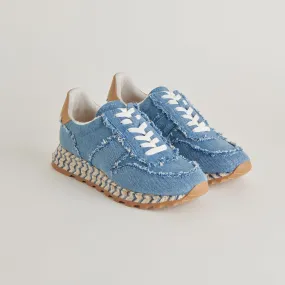 AYITA FRAY SNEAKERS BLUE DENIM - re:vita