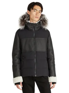 Bergen Men's Luxury Shearling Puffer