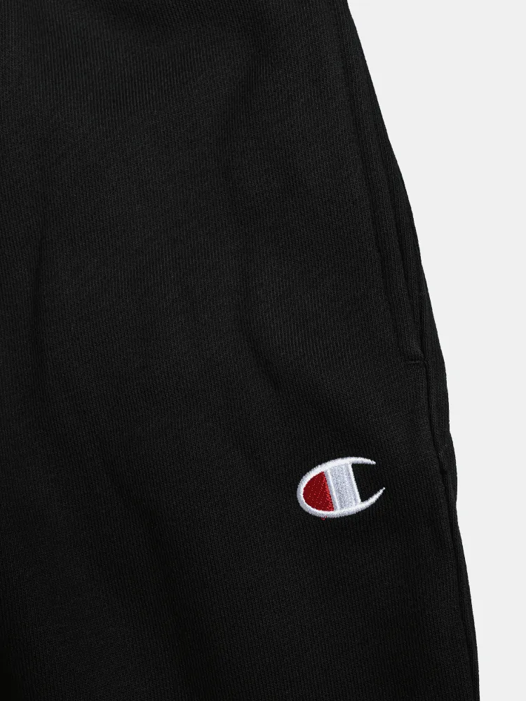 Champion Reverse Weave Small C Jogger - Black