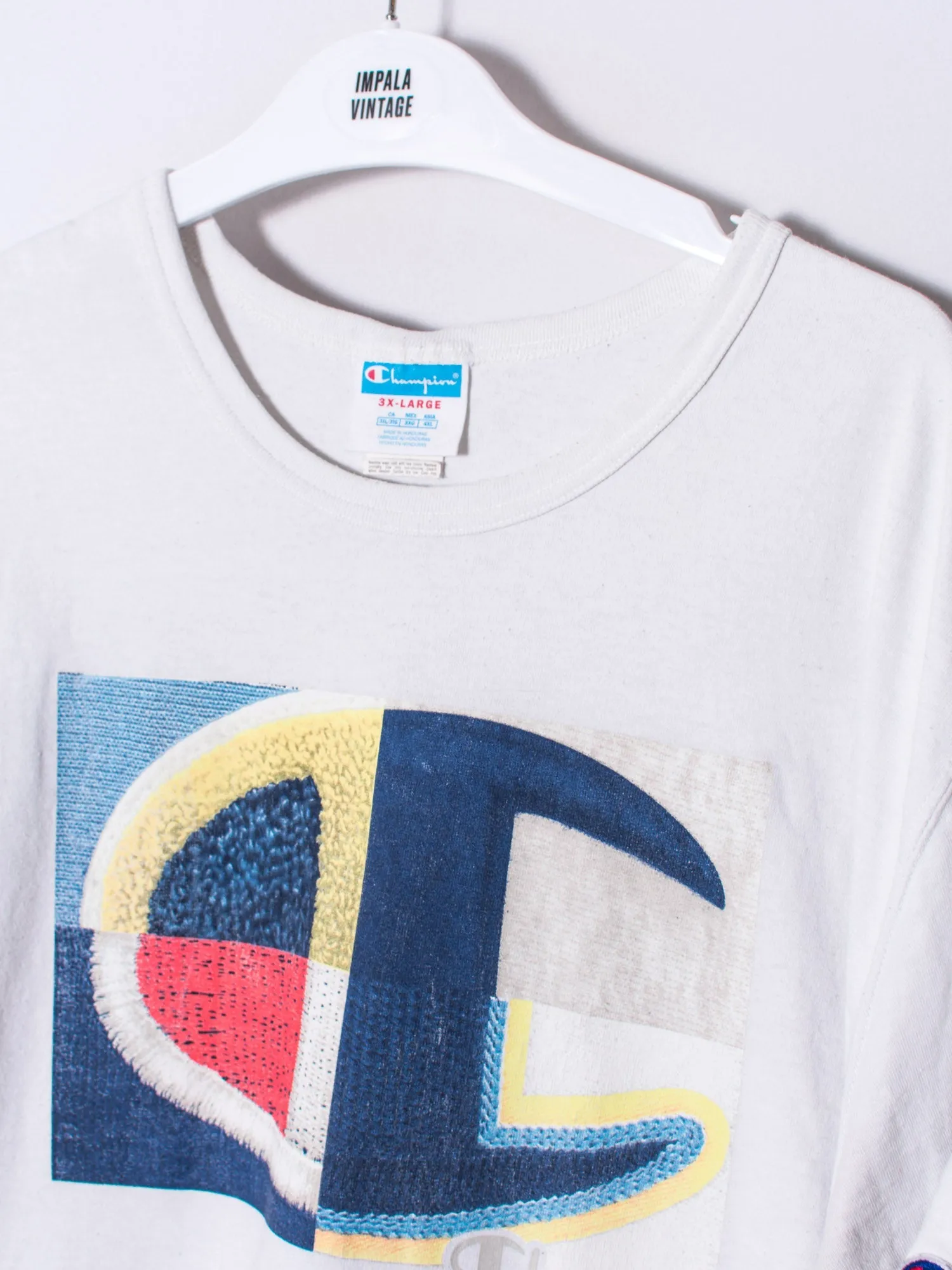 Champion White I Cotton Tee