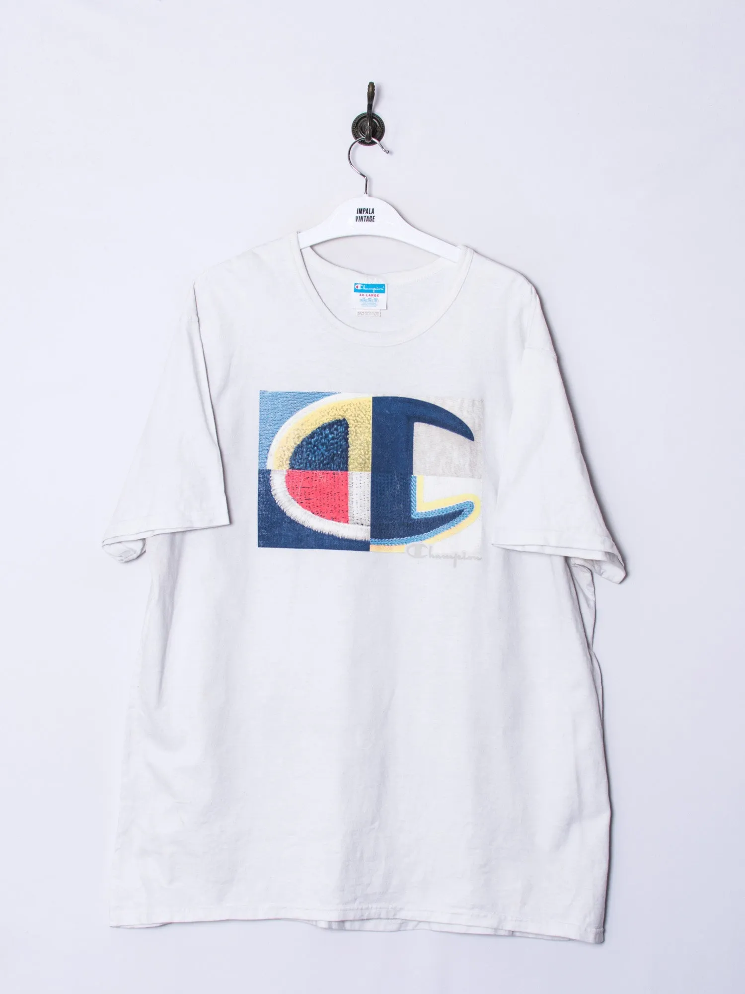 Champion White I Cotton Tee