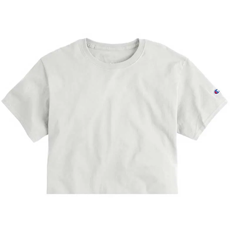 Champion Women's Cropped Cotton Tee Shirt