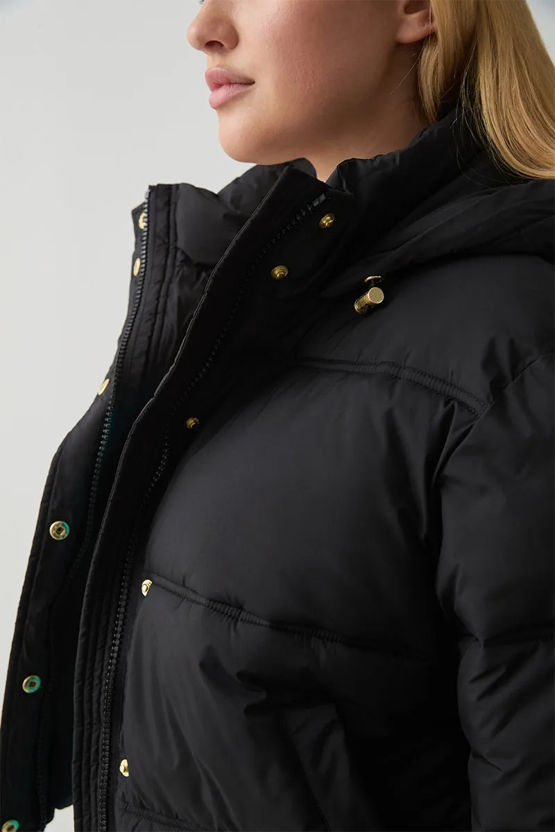 Cropped Puffer Jacket 711