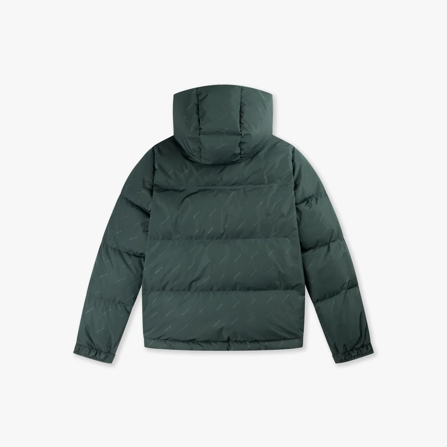 CROYEZ ALLOVER PUFFER JACKET - DARK GREEN