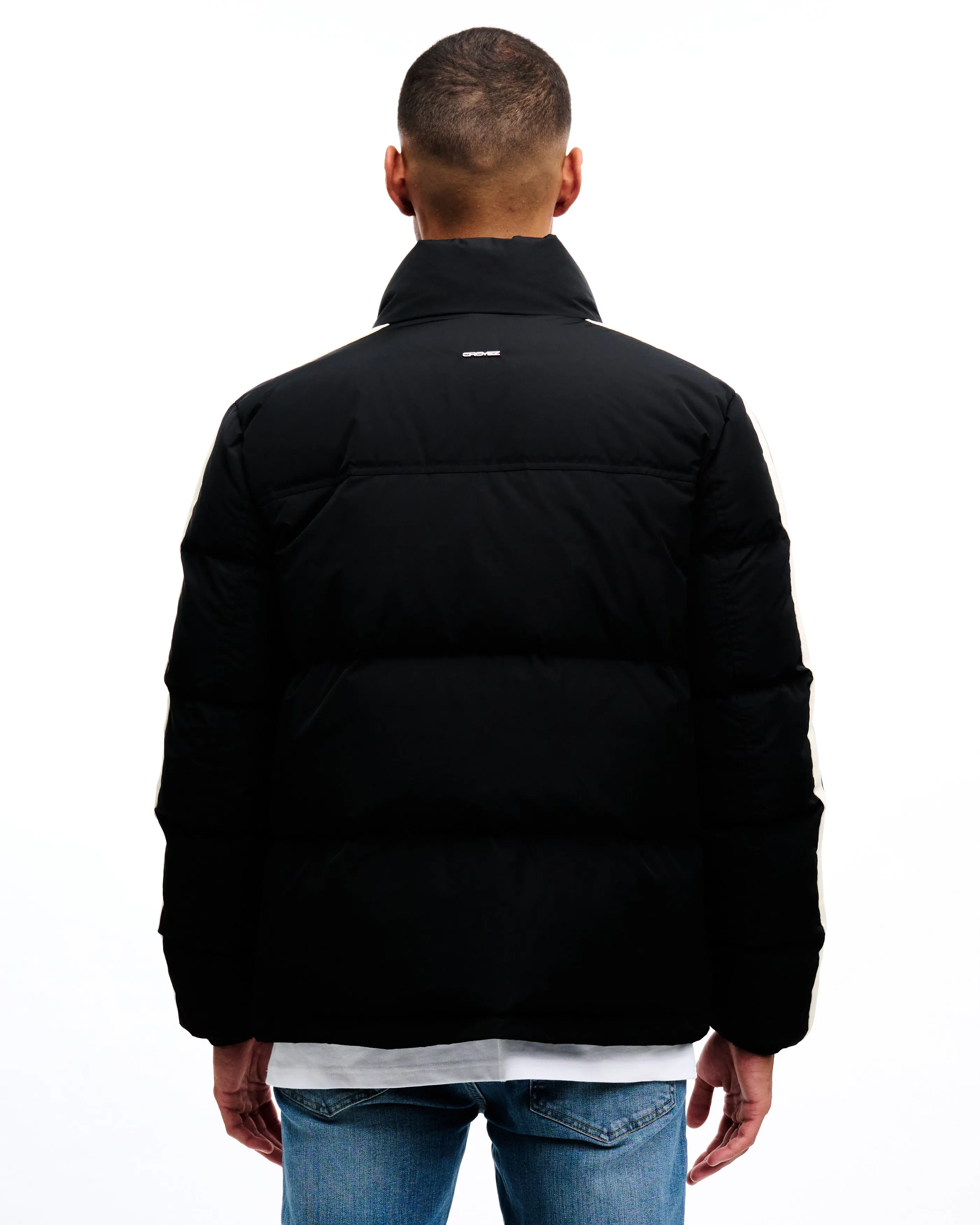 CROYEZ VICE PUFFER JACKET - BLACK