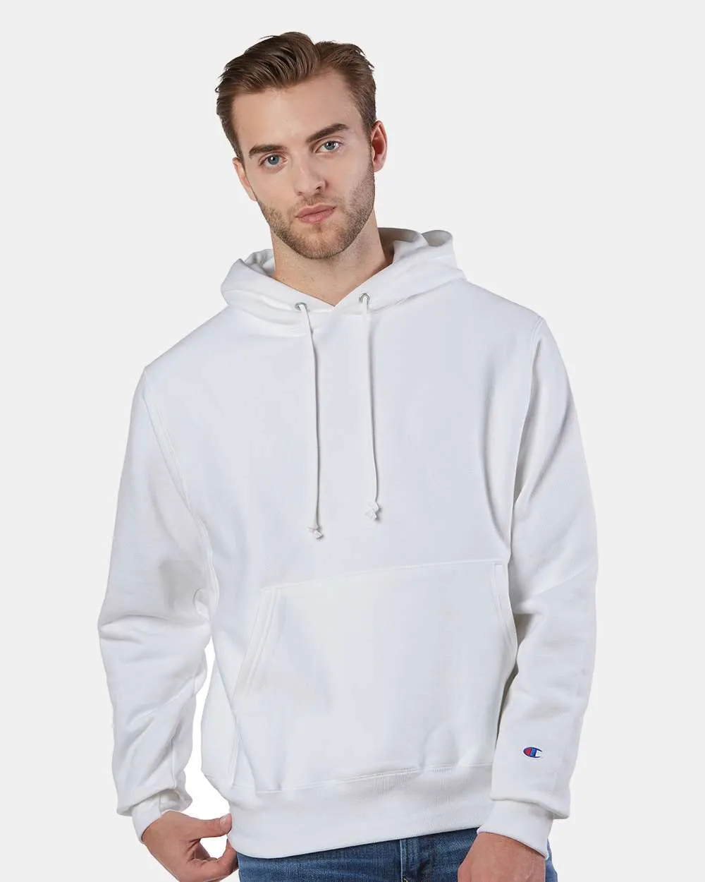 Custom printed premium Champion reverse weave Hoodie