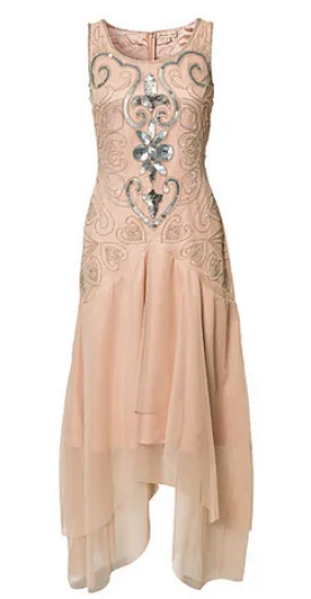 Embellished Flapper Gown