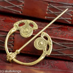 Goldsborough Fibula Brass Penannular Brooch