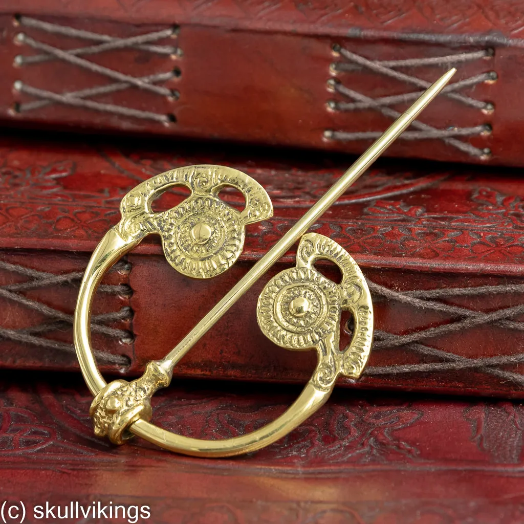 Goldsborough Fibula Brass Penannular Brooch