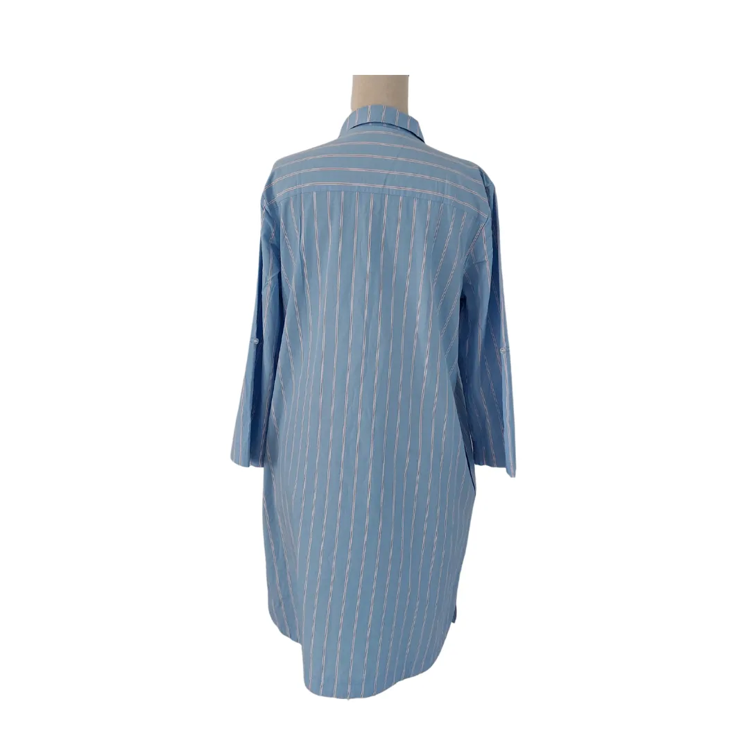 Haull Huber Blue Striped Long Tunic | Pre Loved |