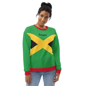 Jamaica Sweatshirt / Jamaica Clothing / Colors Jamaica Flag / Jamaican Outfit