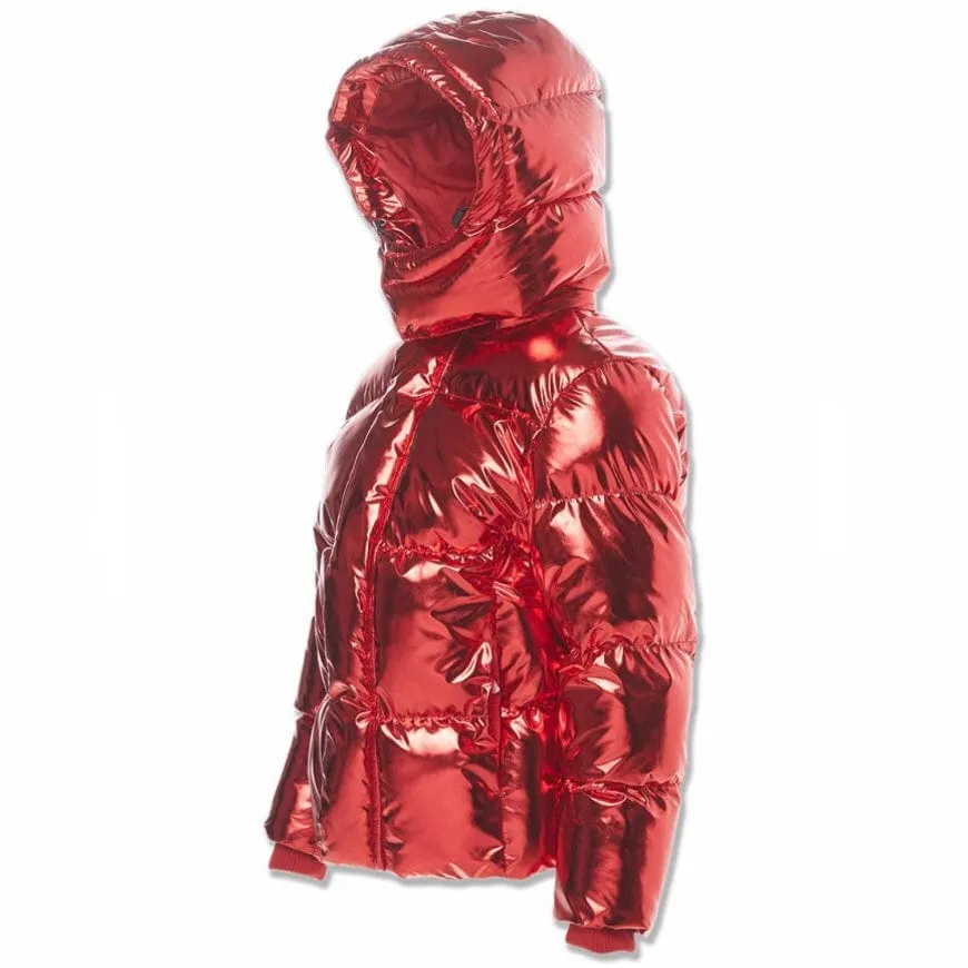 Kids Jordan Craig Toronto Bubble Jacket (Metallic Red) 91542MK