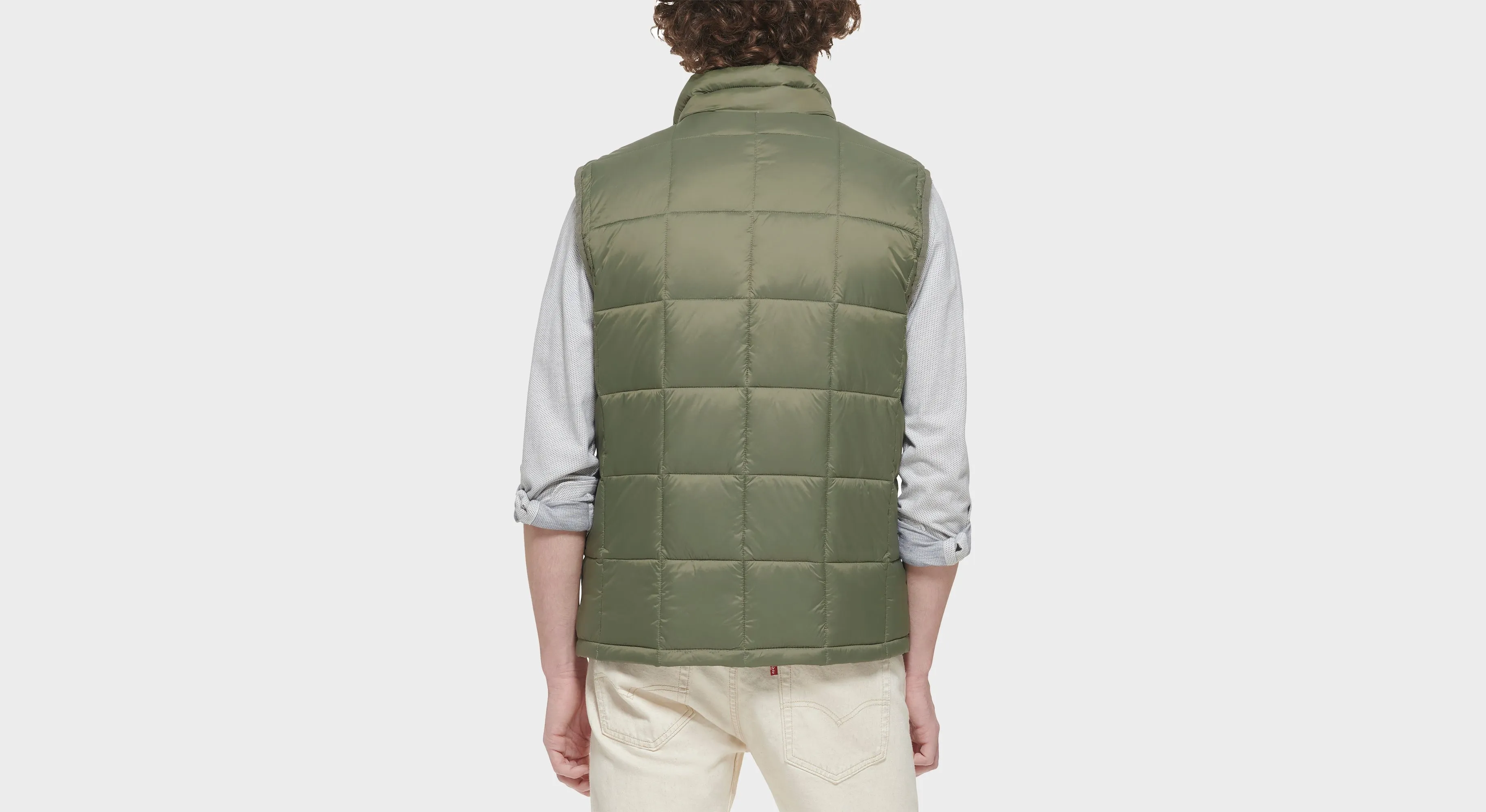 Men's Nylon Lightweight Quilted Vest