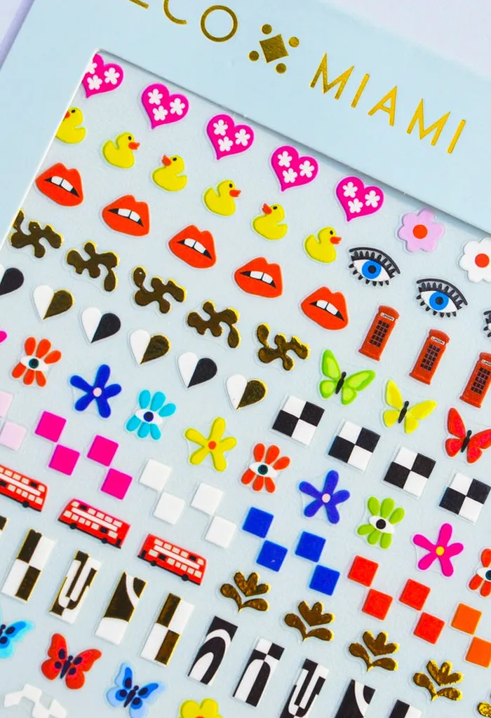 Nail Art Stickers-Mod