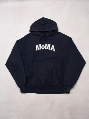 Navy MoMA x Champion Reverse Weave Hoodie (L)