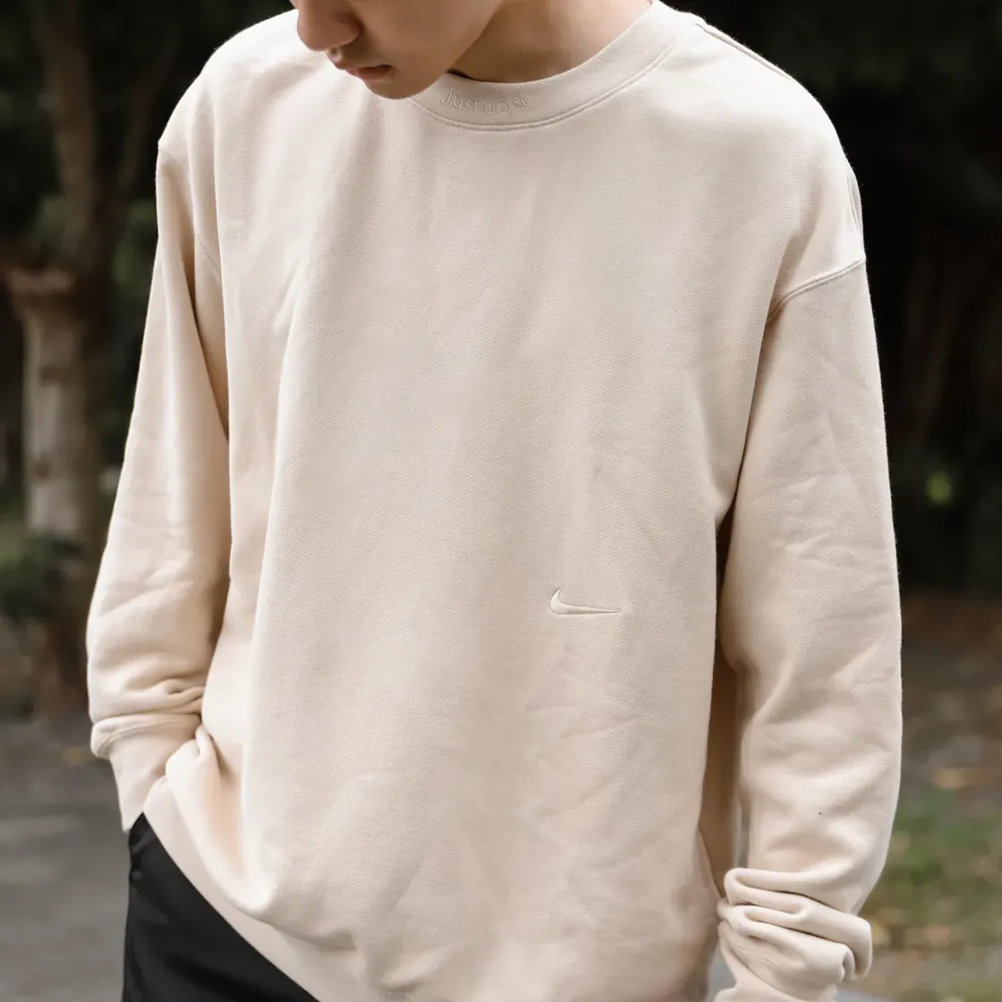 Nike AS M NSW Premium Fleece Long Sleeve Tee [FV8592-126] [FV8592-200]