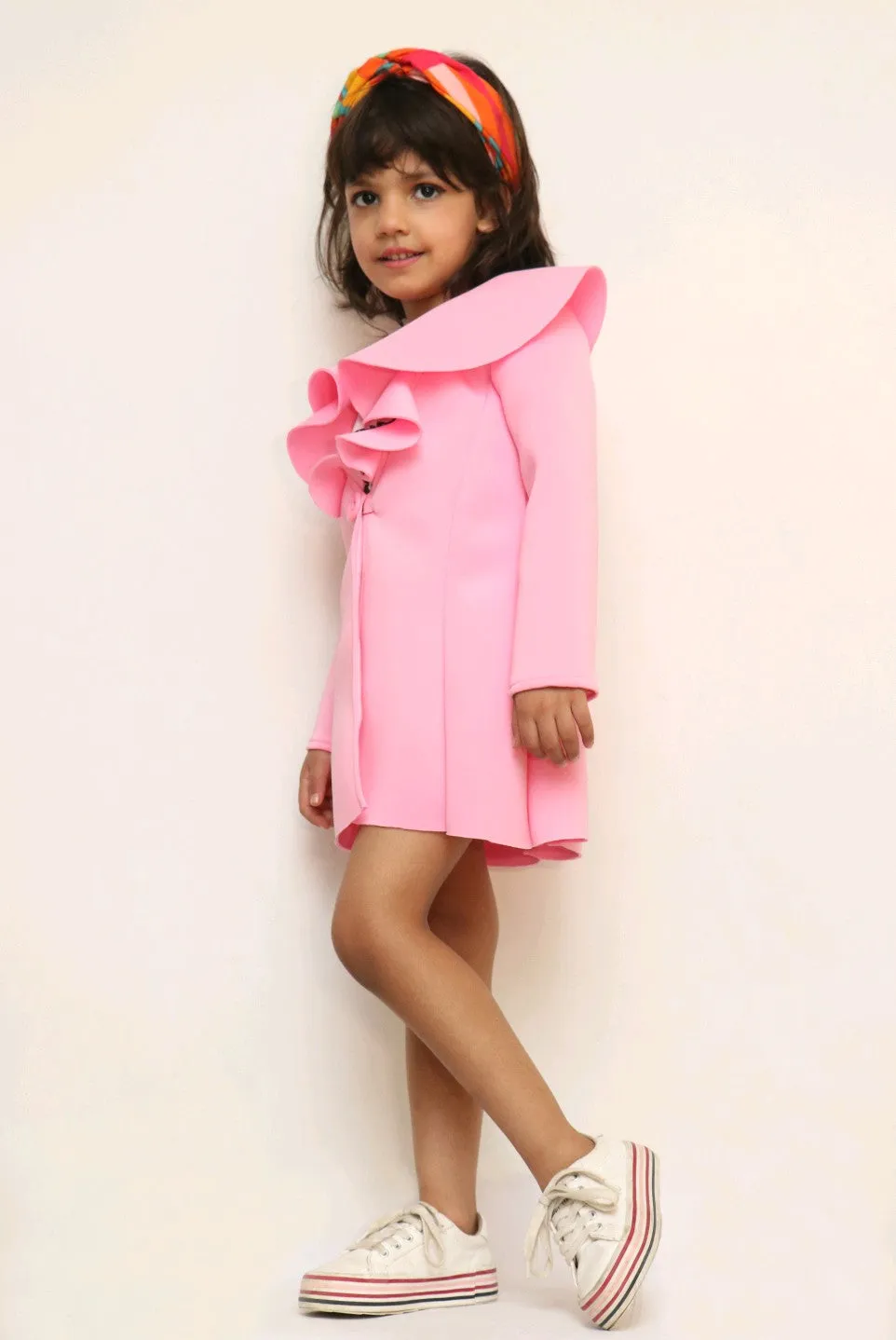 Pink Diva Coat Dress