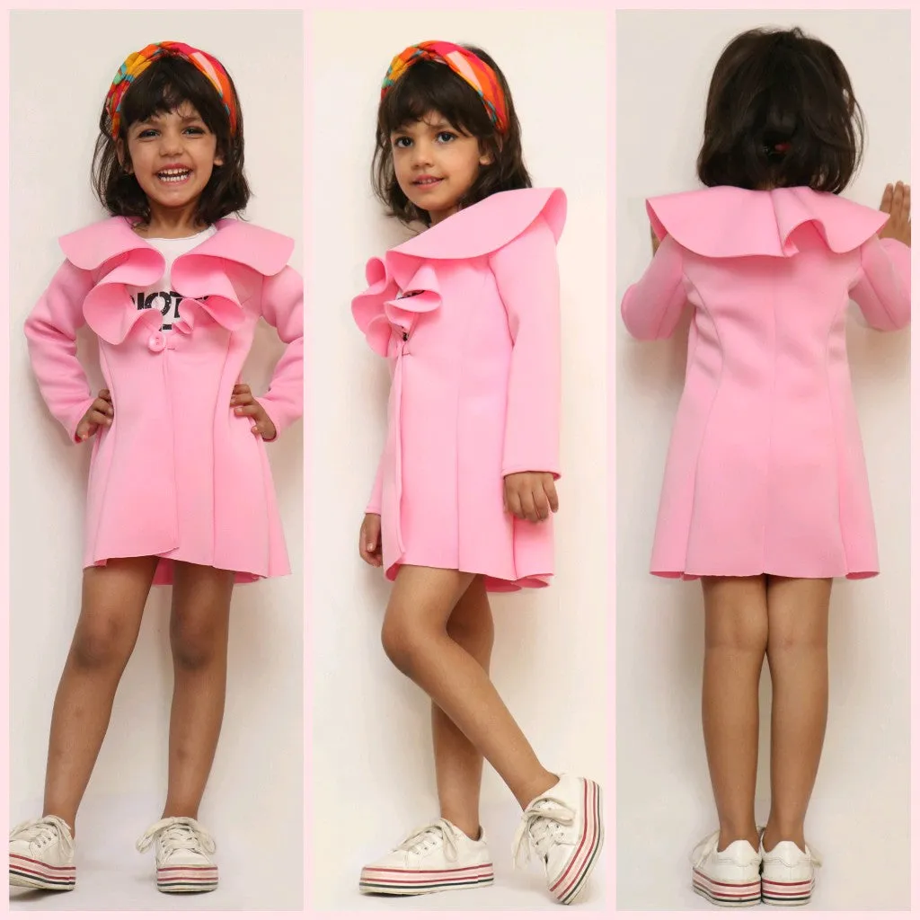 Pink Diva Coat Dress