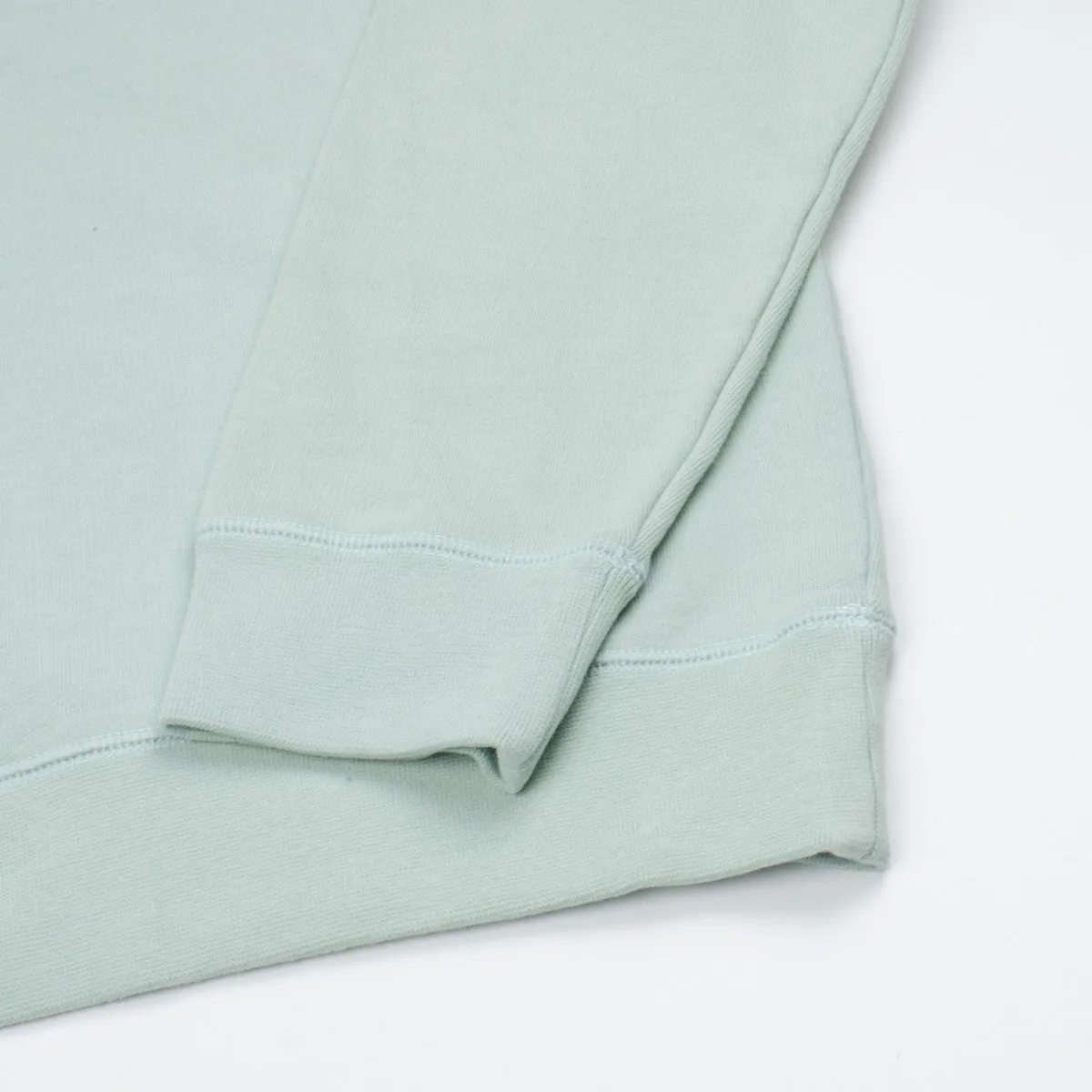 Sunspel - Loopback Sweatshirt - Dusky Green