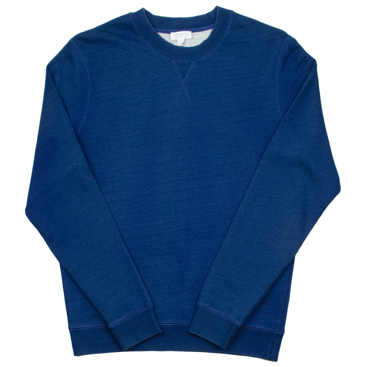 Sunspel - Loopback Sweatshirt - Real Indigo