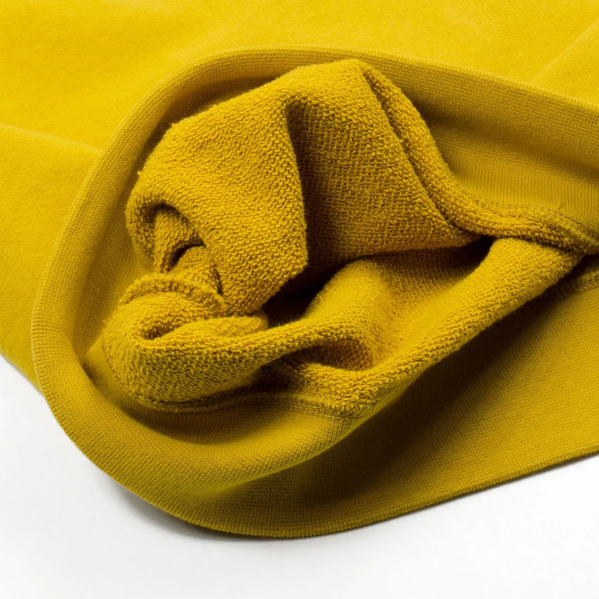 Sunspel - Loopback Sweatshirt - Tumeric (Yellow)