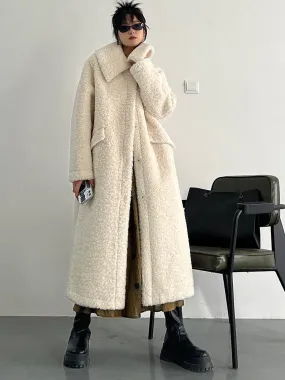 Teeka Fuzz Coat - Cream