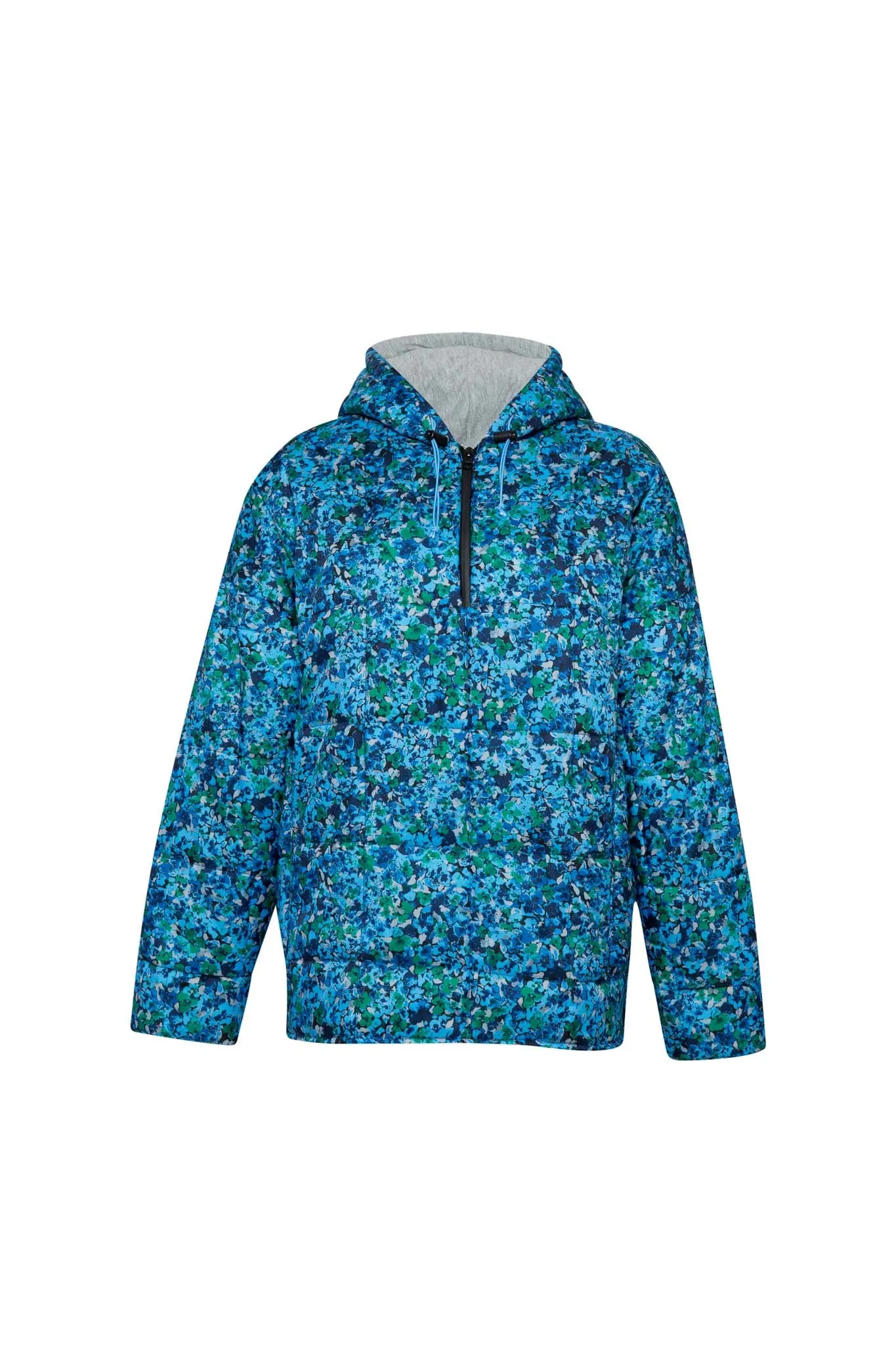 THE BOMBER JACKET - FLORAL EXPLOSION BLUE