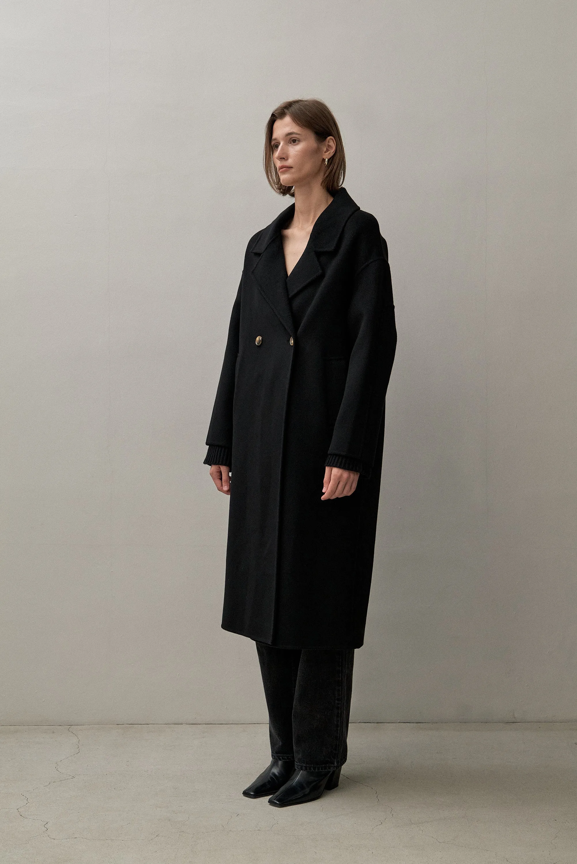 THE LONDON COAT - BLACK