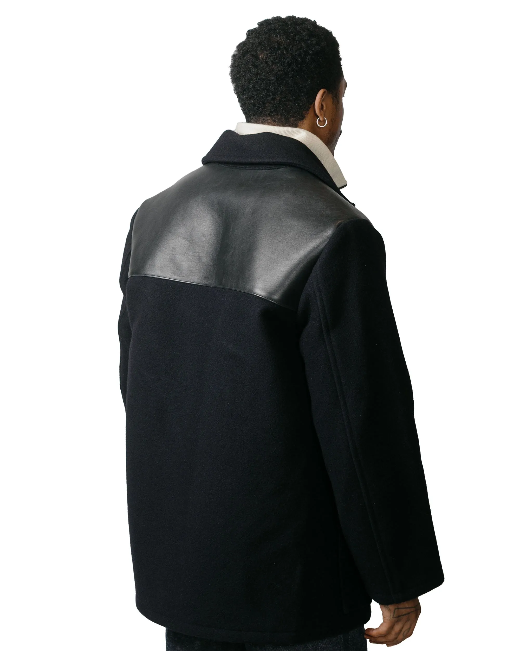 The Real McCoy's MJ23125 Wool Donkey Jacket Navy