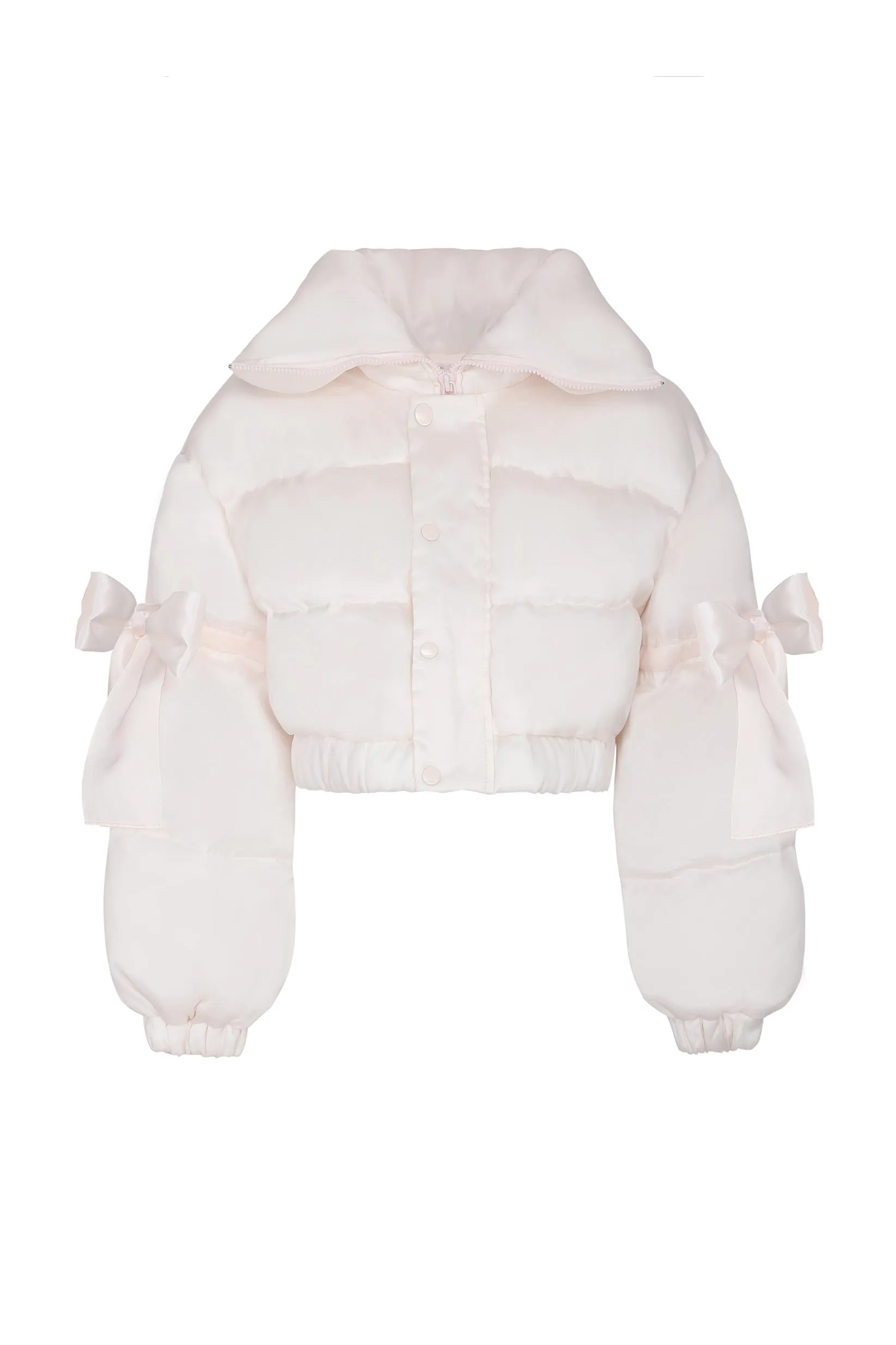 Premium Strawberry-Flavored Marshmallow Puffer Jacket