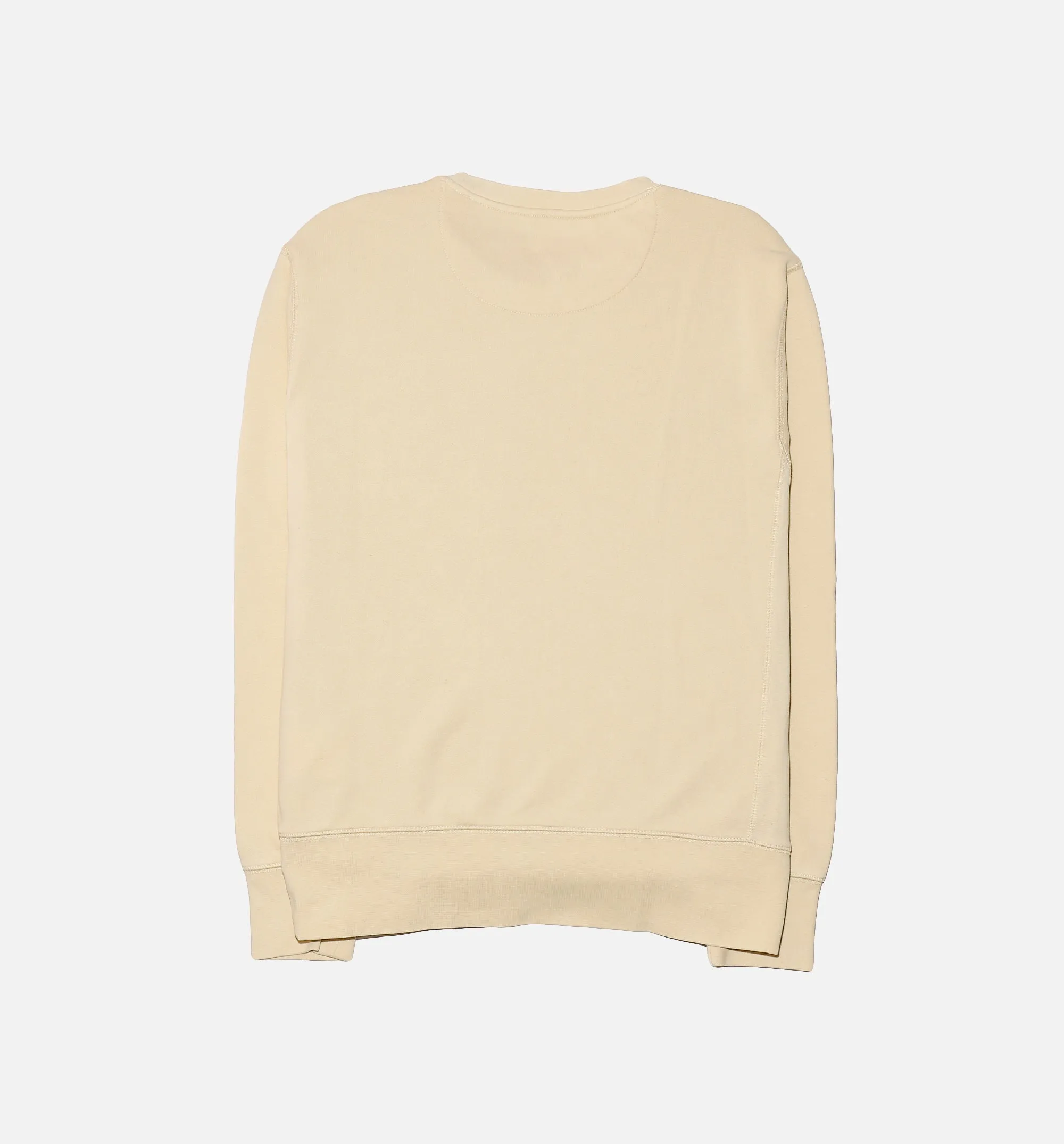 Vault x Nigel Cabourn Surfer Fleece Mens Crew - Beige