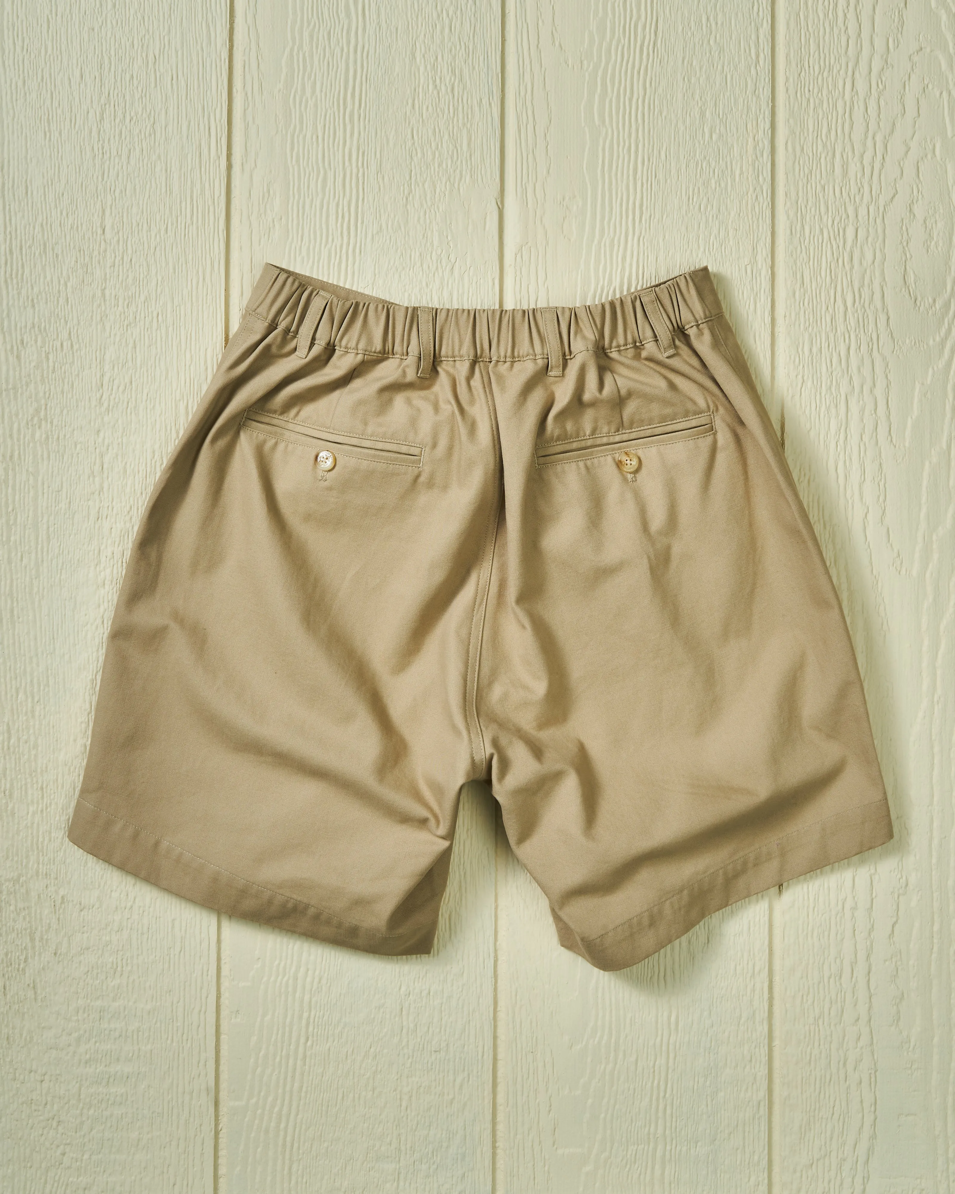 Ventura Short in Khaki Canvas